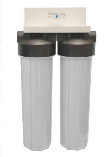 Home Master HMF2SdgC Whole House Two Stage Water Filtration System with Fine Sediment and Carbon, Blue