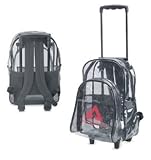 Clear Backpack With Wheels