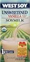 Soymilk, Vanilla, Unsweetened, Organic, 32 oz.