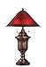 Read Metal Table Lamp with Mica Shade in Dark Bronze Finish Details Metal Table Lamp with Mica Shade in Dark Bronze Finish