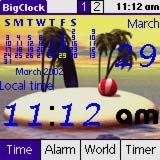Big Clock with Rendered Images 256 Color Version