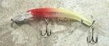 JLVLures JLV Lures Raptor Minnow Freshwater Diver Translucent Clown : Walleye Sauger Pike Bass Steelhead Crankbait Deep Troll Tantalizing Curve Body Wobble Kicking Rattle Rattling Trolling Casting Cast Treble Bronze Hook Darting Structure Fishing Gravel Bottom Rock Stump