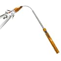Tooluxe LED Flashight with Telescope Magnetic Pickup Flex Head, Up to 21-Inches