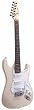 J. Reynolds JR6VW Double Cutaway Electric Guitar, Vintage White