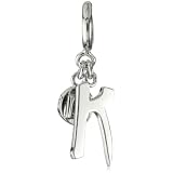 ELLE Jewelry Charms K Initial Sterling Silver 