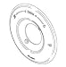 Delta Faucet Company RP19809 Escutcheon, Chrome