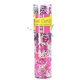Bead Bazaar Flowers and Butterflies Beaded Curtains - Pink/Purple