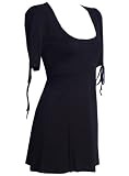 Scoop Neck Short Sleeve Shift Dress