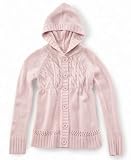 Grane Girls Hoodie Babydoll Cardigan