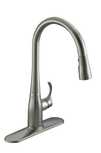 Kohler K 596 Vs Simplice Single Hole Pull Down Kitchen Faucet