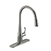 KOHLER K-596-VS Simplice Single-Hole Pull-down Kitchen Faucet, Vibrant Stainless