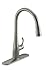 KOHLER K-596-VS Simplice Single-Hole Pull-down Kitchen Faucet, Vibrant Stainless