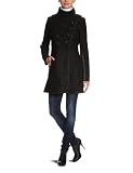 Ichi - Manteau - Femme - Noir (1Black) - FR : 40 (Taille fabricant : M)