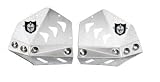 Pro Armor S061075BL Revolution Black Heel Guard Plates
