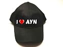 I Love Ayn Embroidered Cap