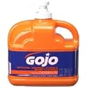 Gojo 0958-04 64-Ounce Hand Cleaner, Natural Orange