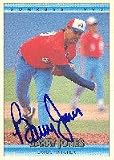 Barry Jones, Montreal Expos Autographed Card