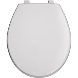 Bemis 900000 Commercial Round Toilet Seat, White by Bemis