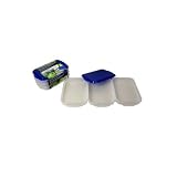 Plastic Container Storage Set, Pack Of 3 Plastic Container Storage Set, Pack Of 3