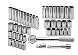 SOCKET SET 47 PIECE 1/2DRIVE 6PT SKT-4147-6