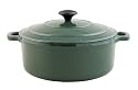 Chasseur Cast Iron 26cm, 5.0ltr Round Racing Green Casserole