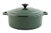 Chasseur Cast Iron 26cm, 5.0ltr Round Racing Green Casserole