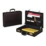 Expanding Leather Attach� Case, 18"Wx4" 5"Dx13"H, Black (SPR02061) Category: Briefcases