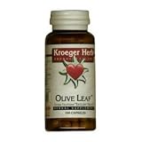 Kroeger Herb Olive Leaf Caps 100 cap ( Six Pack)