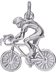 Rembrandt Charms Female Cyclist Charm