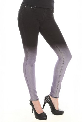 JET John Eshaya Black And Grey Ombre Skinny Jeans JET John Eshaya Black And Grey Ombre Skinny Jeans