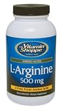 Vitamin Shoppe - L-Arginine, 500 mg, 300 capsules