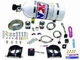 GM Two-Piece MAF Nitrous System 35-250 WHP Nitrous/Fuel Solenoids TPAS Switch Stainless Braided Feed Line w/10 lb. Bottle/Brackets