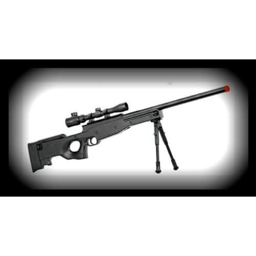 M59P Airsoft Bolt Action Sniper Rifle w/ Bipod & Scope Airsoft Gun