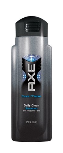 Axe Daily Clean Shampoo, Cool Metal, 12 Ounce (Pack of 2)