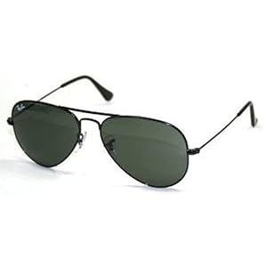 Ray-Ban 3025 Aviator Black W3235 W3235 Ray-Ban Sunglasses
