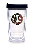 Florida State Seminoles 16 oz Tumbler with Black Lid