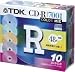 TDK CD-R�ǡ�����700MB 48��®���顼�ߥå��� 5mm������������10��ѥå� [CD-R80TX10CCS]�� 5���顼�ǻȤ�ʬ���������ʥ��եͥ��ǥ���������®��Ͽ�ˤ⶯�����ǥ������������������顼�ߥå���10��ѥå�(700MB)������������