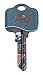 Tampa Bay Buccaneers Kwikset KW1 House Key