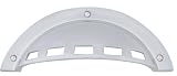 Atlas Homewares 220-BRN 4-Inch Craftsman Corner Modern Craftsman Bin Pull, Brushed Nickel
