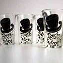 Best Man Shot Glasses