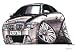 BMW 6 SERIES Koolart CERAMIC MUG 1790 (car available in ANY colour)