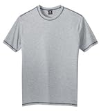 Hanes Beefy Tee - Contrast Stitch Tee Light Steel-S