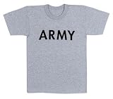 Army T-Shirts Grey Army Logo Shirt