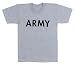 Army Military Grey Physical Training T-Shirt