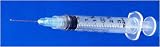 3cc Slip Tip Syringes & Needles - 22 ga x 3/4 in. needle