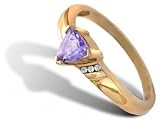 14KT Tanzanite and Diamond Ring