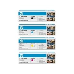 Tonerset 4x Original HP: - CB540A (schwarz) + CB541A (cyan) + CB542A (magenta) + CB543A (gelb)