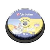 Verbatim DVD+RW Rohlinge 1.46 GB, 10er Spindel