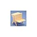 Dollhouse Miniature Oak School Desk
