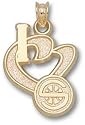Seattle Supersonics "I Heart Logo" 3/4" Charm/Pendant